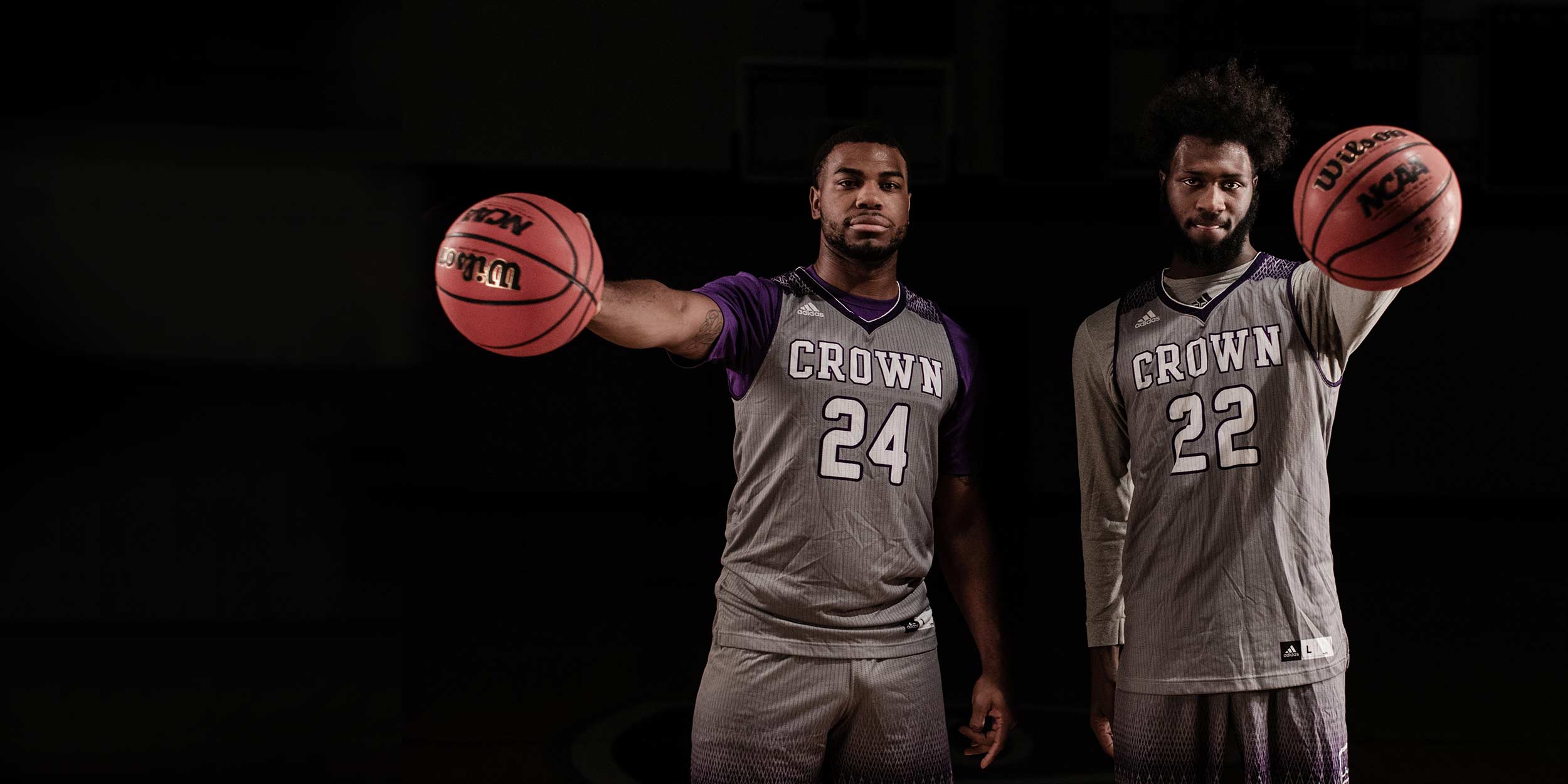 basketball players in crown college