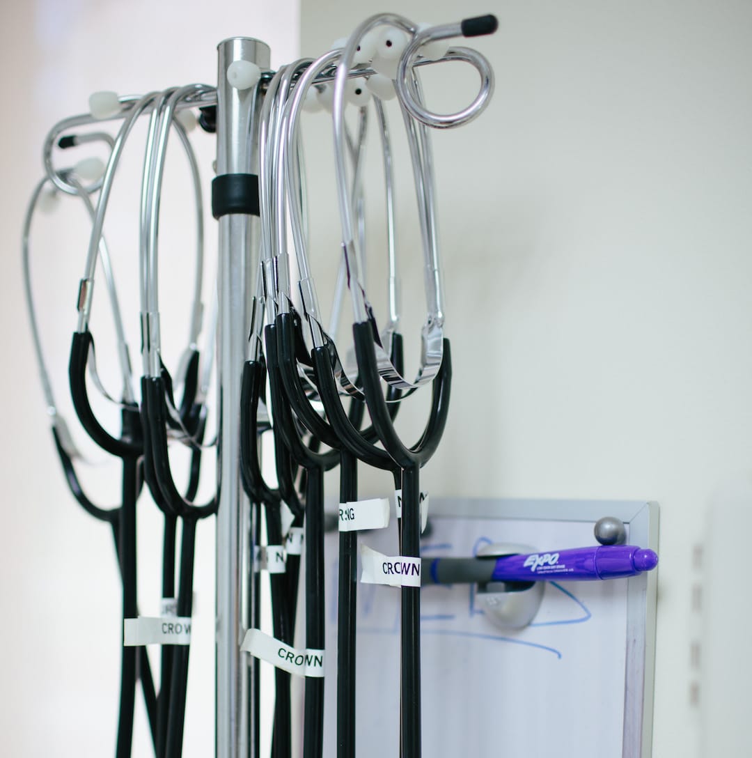 Nursing_supplies_hung_on_hook